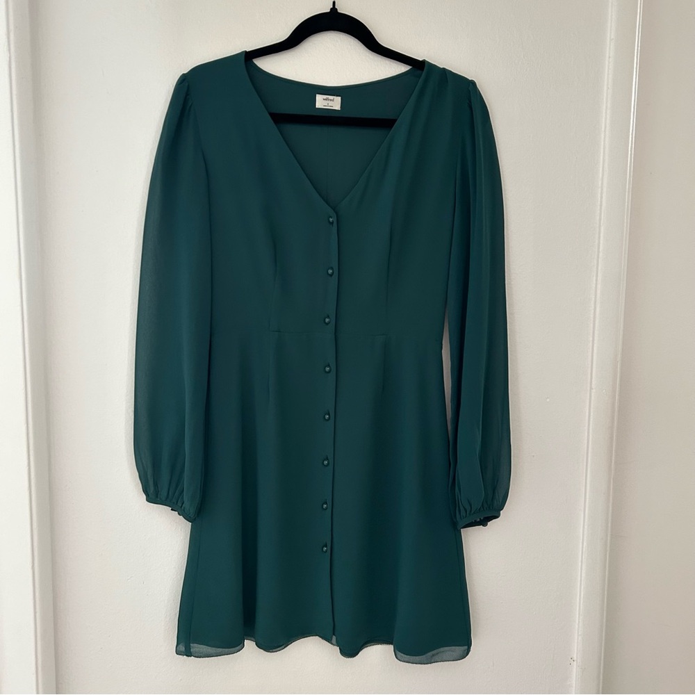 Aritzia Wilfred Nazaire Long Sleeve Dress